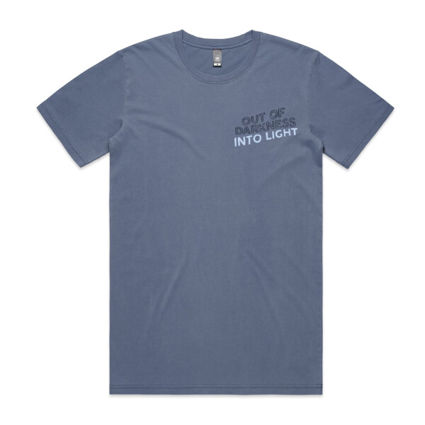 Men's tshirt - Faded Blue Thumbnail